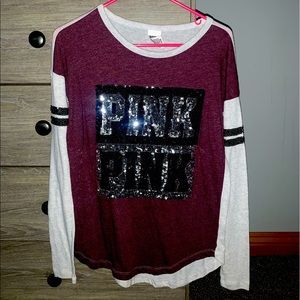 Brand new, never worn.PINK bling long sleeve!